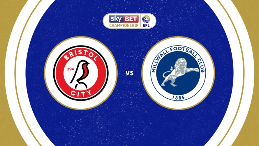 Bristol City vs Millwall event artwork