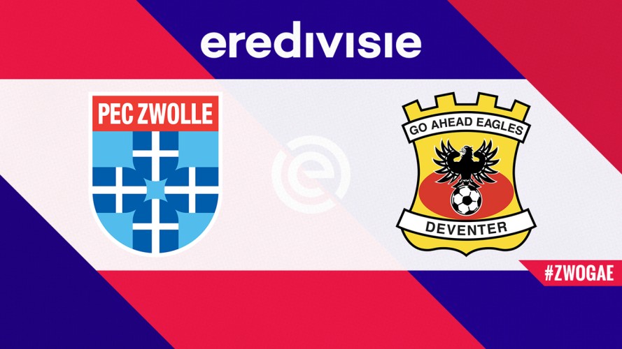 PEC Zwolle vs Go Ahead Eagles event artwork
