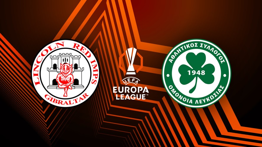 Lincoln Red Imps vs Omonia Nicosia event artwork