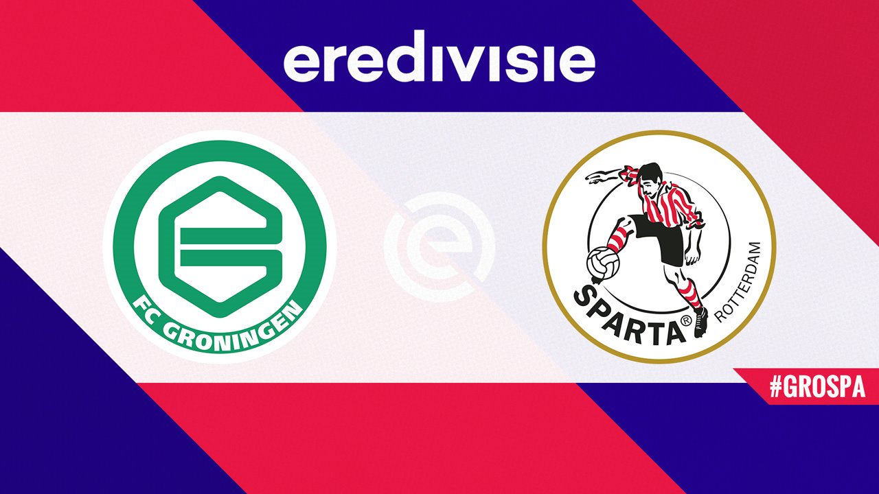 Kamp for Groningen vs Sparta Rotterdam