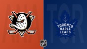 Toronto Maple Leafs vs Anaheim Ducks thumbnail artwork