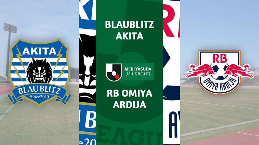 Blaublitz Akita vs RB Omiya Ardija event artwork