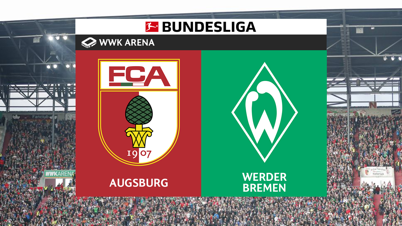 Kamp for FC Augsburg vs Werder Bremen