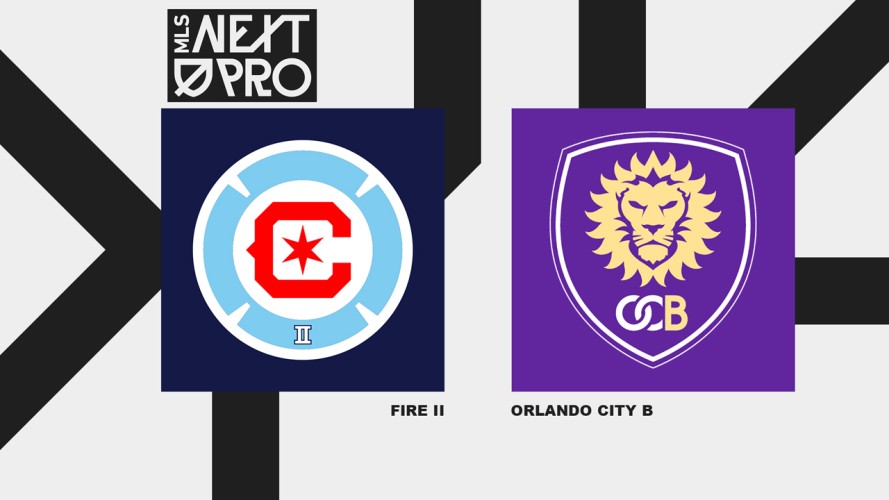 Chicago Fire II vs Orlando City B event artwork