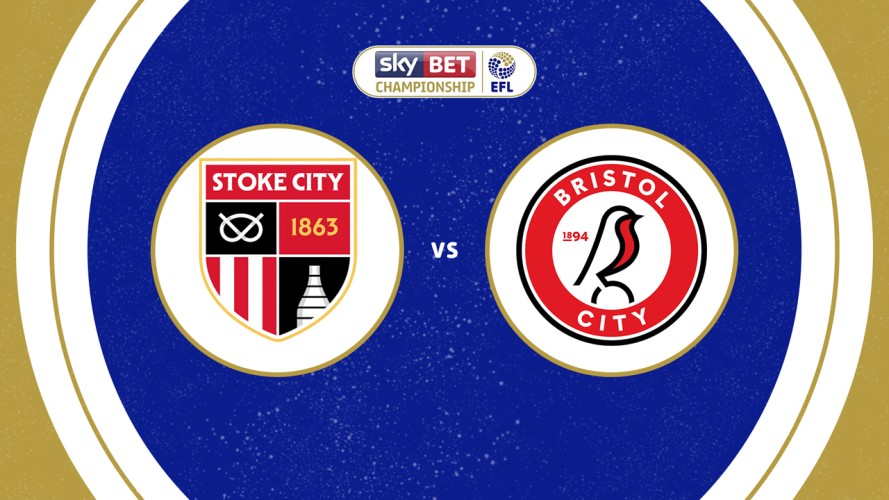 Stoke City vs Bristol City event artwork