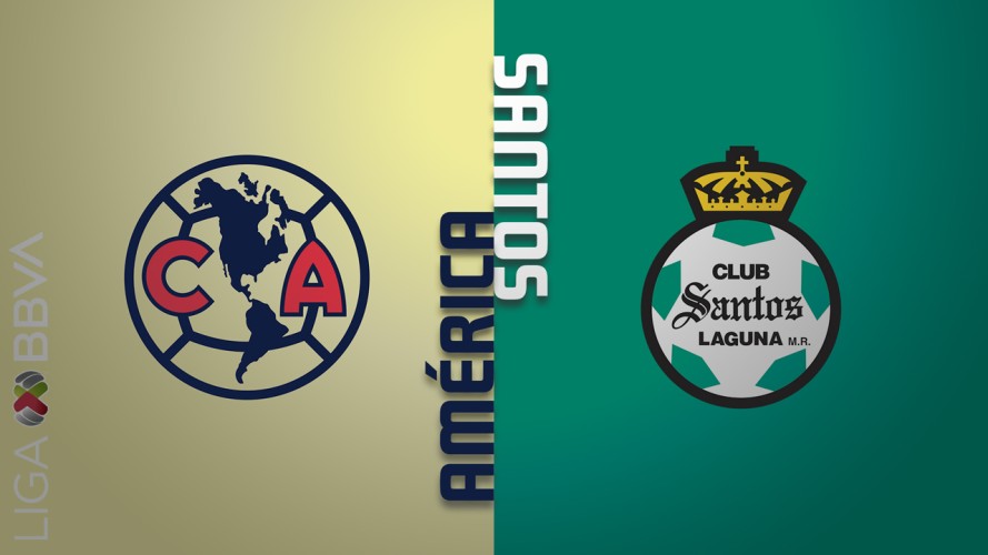 América vs Santos Laguna event artwork