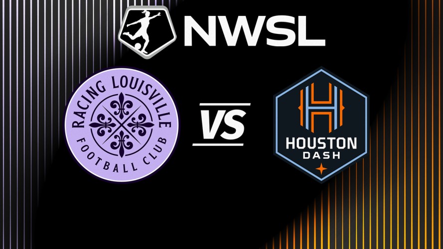 Racing Louisville vs Houston Dash event artwork