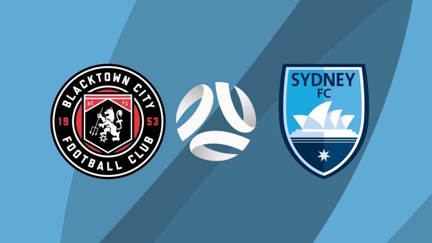 Blacktown City vs Sydney FC Youth event artwork