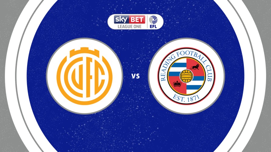 Cambridge United vs Reading event artwork