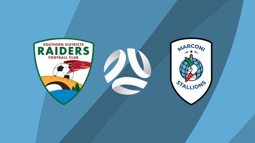 Southern Districts Raiders vs Marconi Stallions event artwork