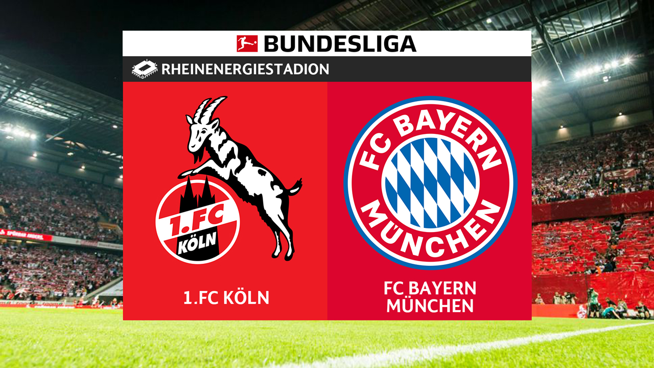 Kamp for FC Köln vs Bayern Munich