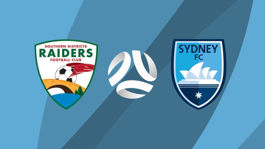 Southern Districts Raiders vs Sydney FC Youth event artwork