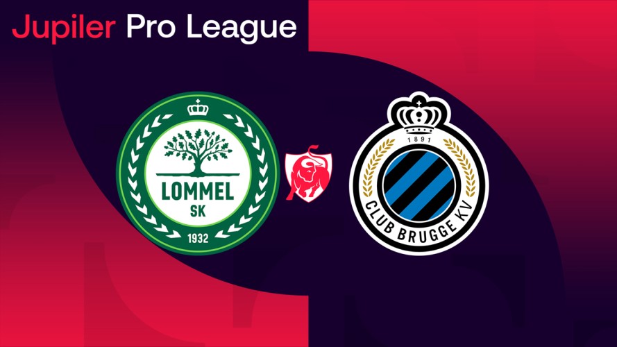 Lommel vs Club Brugge event artwork