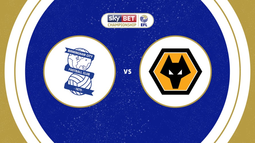 Birmingham City vs Wolverhampton Wanderers event artwork