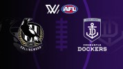 Collingwood Magpies Women vs Fremantle Dockers Women thumbnail artwork