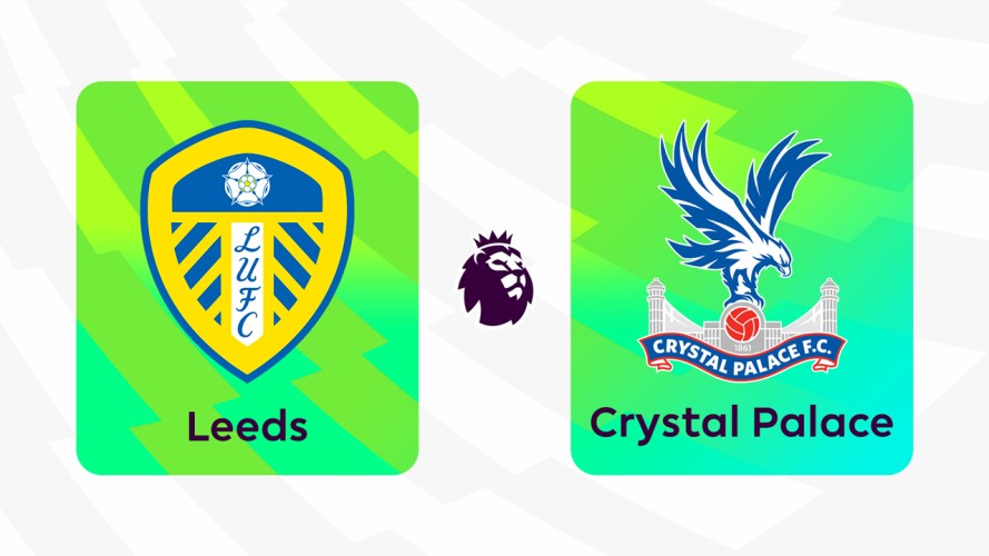 Leeds vs Crystal Palace event artwork