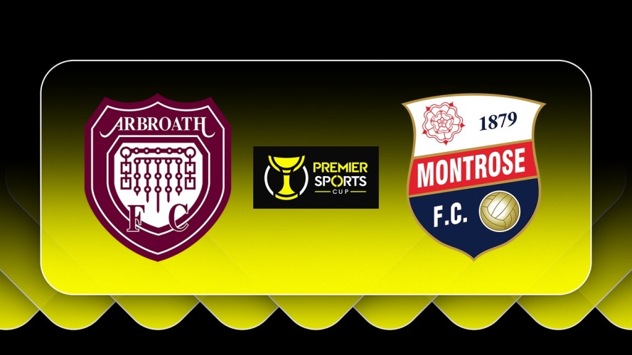 Arbroath vs Montrose event artwork