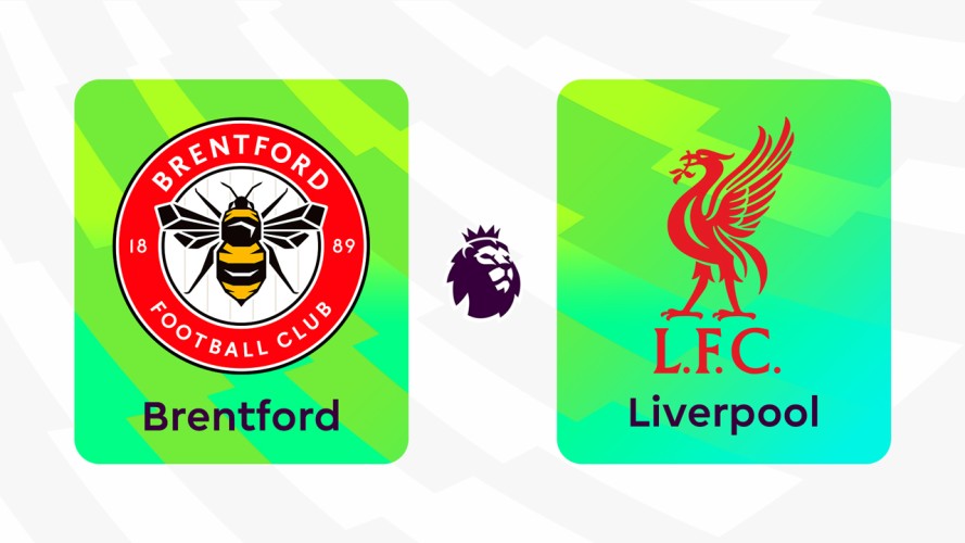Brentford vs Liverpool event artwork