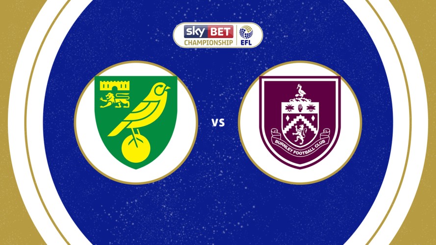 Norwich City vs Burnley event artwork