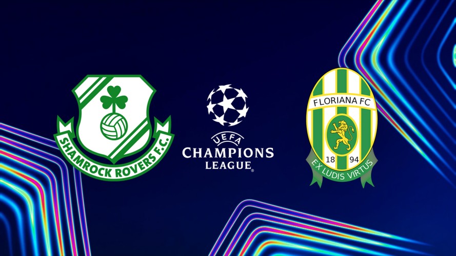 Shamrock Rovers vs Floriana event artwork