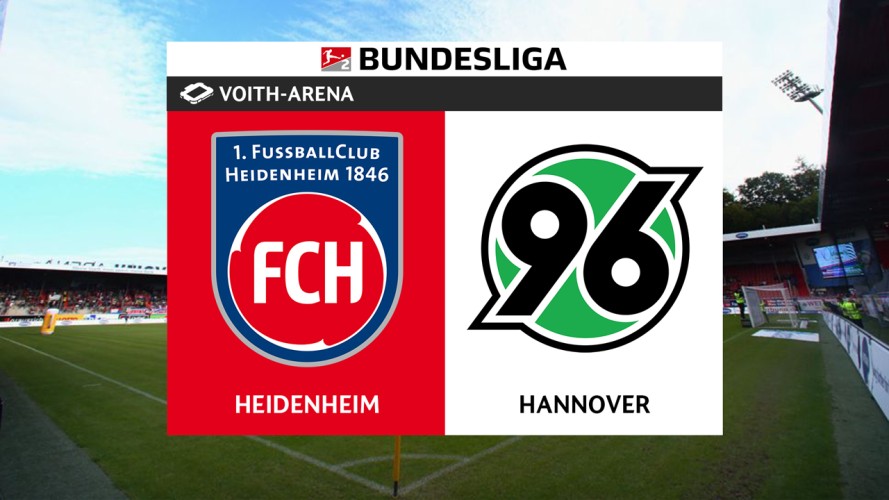 Heidenheim vs Hannover 96 event artwork