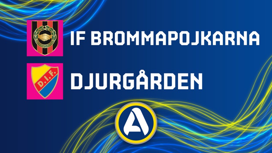 Brommapojkarna vs Djurgården event artwork