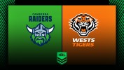 Canberra Raiders vs Wests Tigers thumbnail artwork