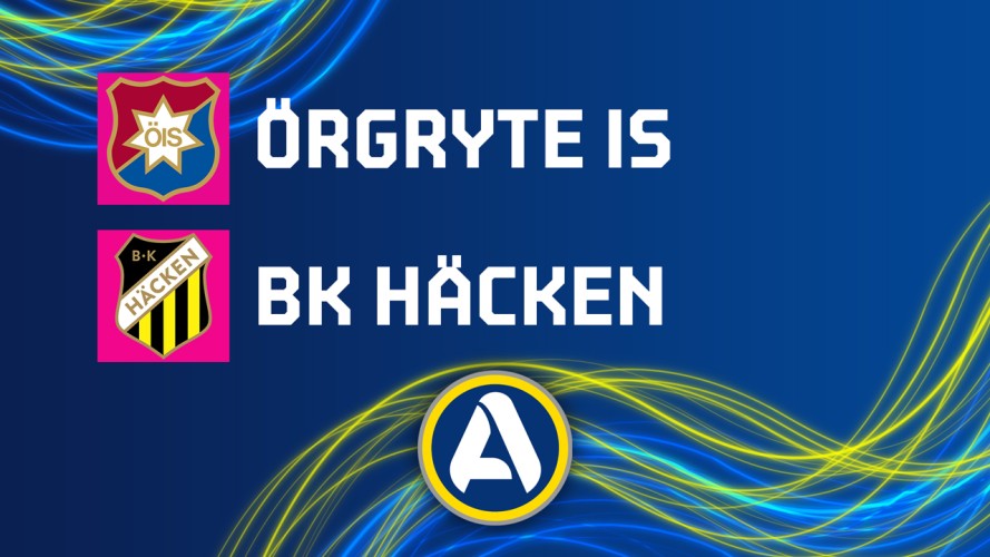 Örgryte vs Häcken event artwork