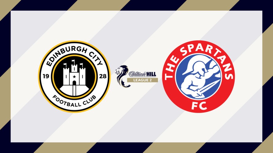 Edinburgh City vs The Spartans event artwork