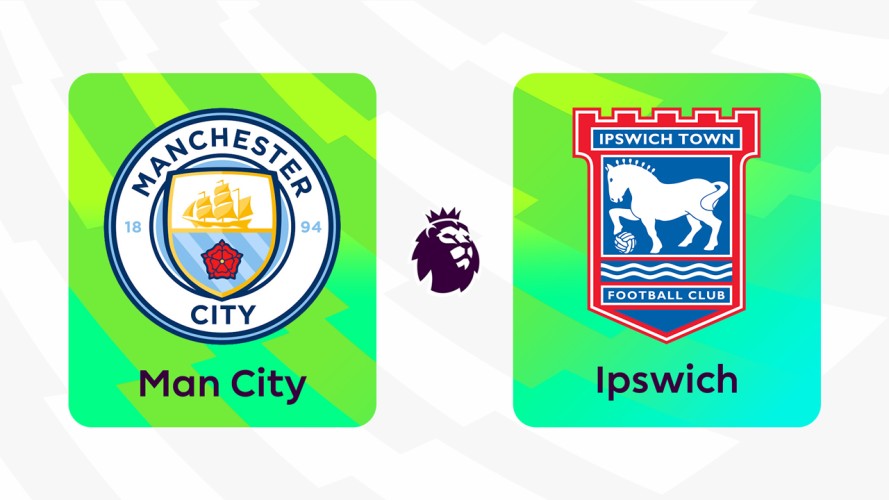 Manchester City vs Ipswich event artwork