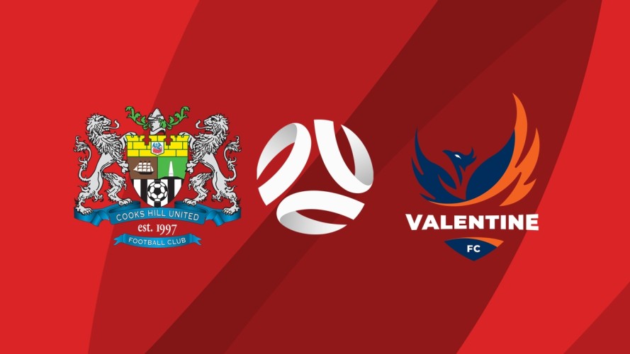 Cooks Hill United vs Valentine event artwork
