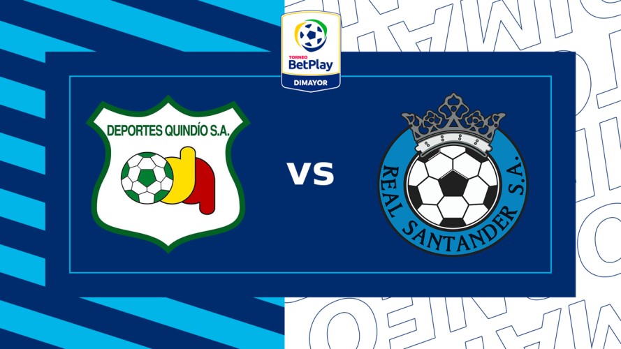 Deportes Quindío vs Real Santander event artwork