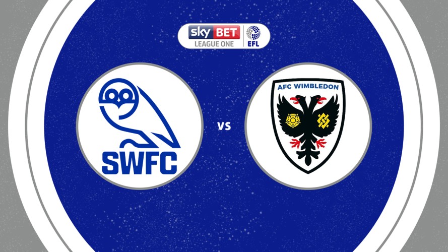 Sheffield Wednesday vs AFC Wimbledon event artwork