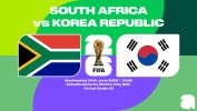 Pronostico Sudafrica – Corea del Sud giovedì 25 Giugno 2026