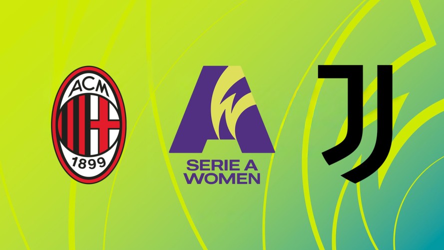 AC Milan Women vs Juventus Women event artwork