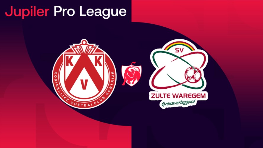 Kortrijk vs Zulte Waregem event artwork
