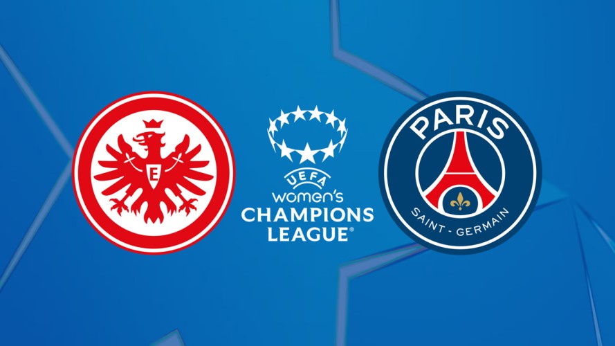 Eintracht Frankfurt Women vs Paris Saint-Germain Women event artwork