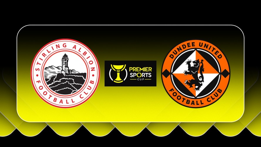 Stirling Albion vs Dundee United event artwork