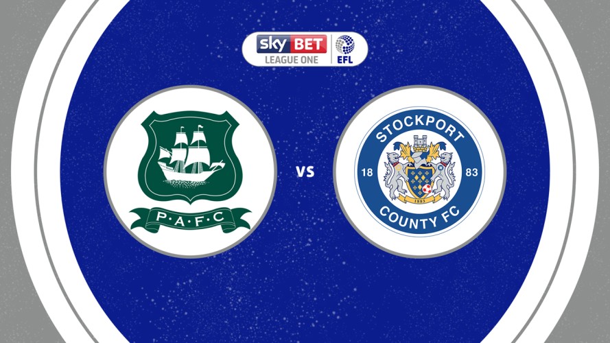Plymouth Argyle vs Stockport County event artwork