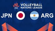 Japan Volleyball vs Argentina Volleyball thumbnail artwork