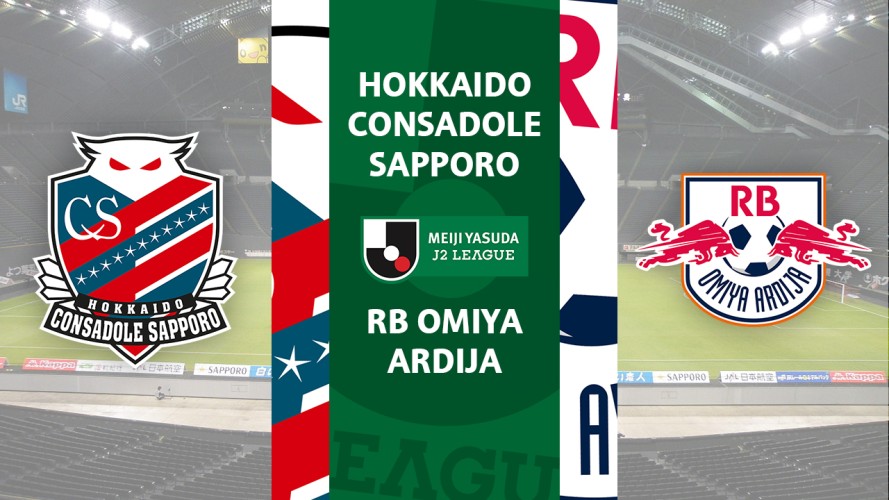Hokkaido Consadole Sapporo vs RB Omiya Ardija event artwork