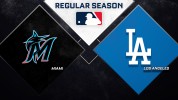 Miami Marlins vs Los Angeles Dodgers thumbnail artwork