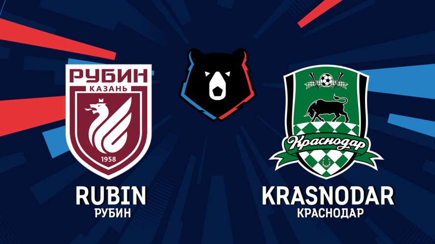 Rubin Kazan vs Krasnodar event artwork