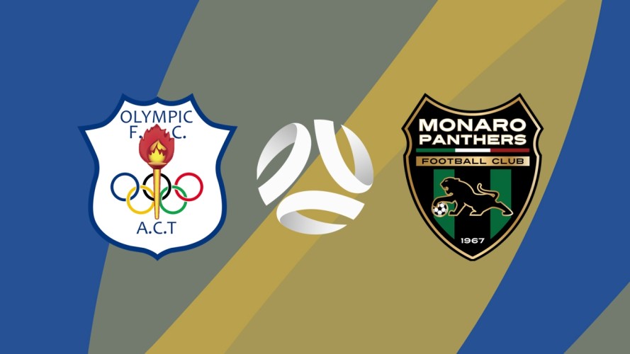 Canberra Olympic vs Monaro Panthers event artwork