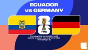 Ecuador vs Germany thumbnail artwork