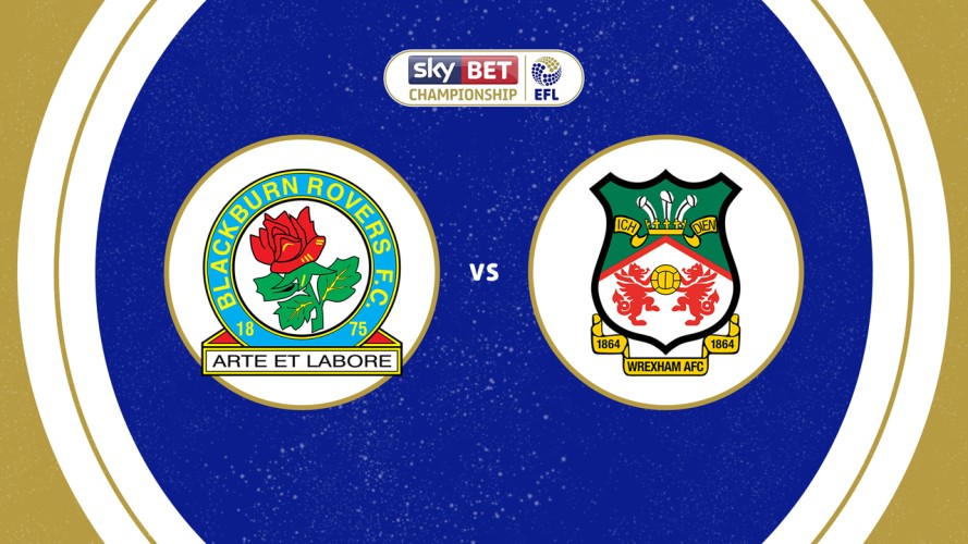 Blackburn Rovers vs Wrexham event artwork