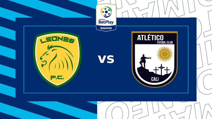 Itagüí Leones vs Atlético Cali event artwork