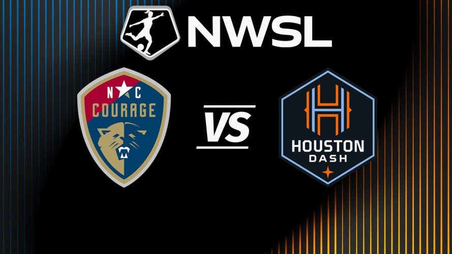 North Carolina Courage vs Houston Dash event artwork