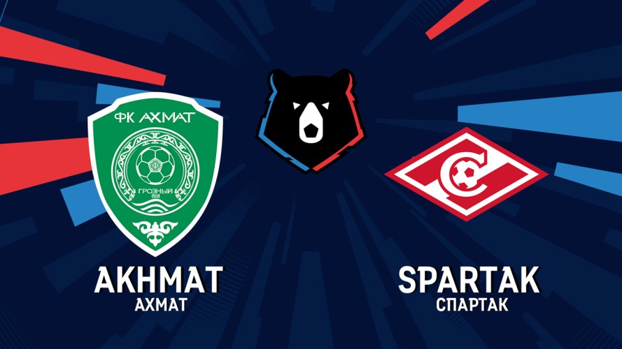 Akhmat Grozny vs Spartak Moscow event artwork