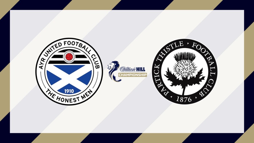 Ayr United vs Partick Thistle event artwork
